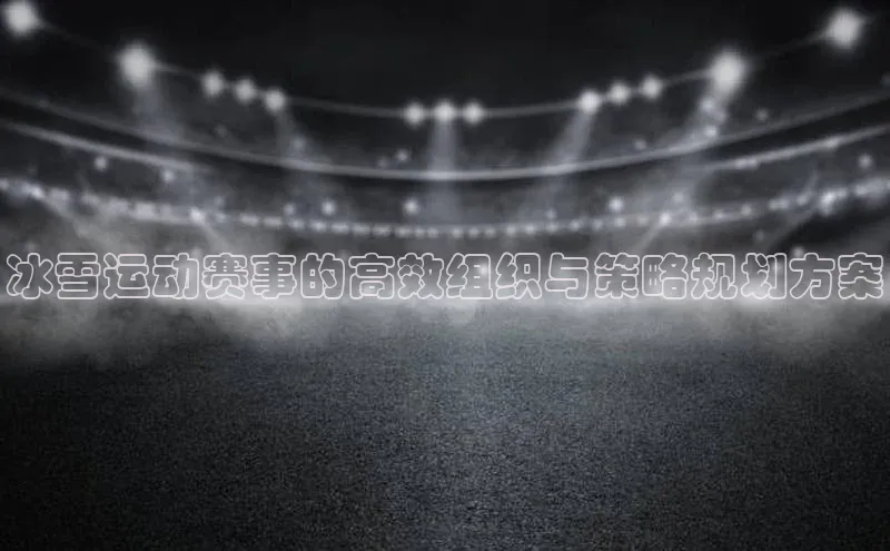 zoty官网网页小度商城冰雪运动赛事的高效组织与策略规划方案